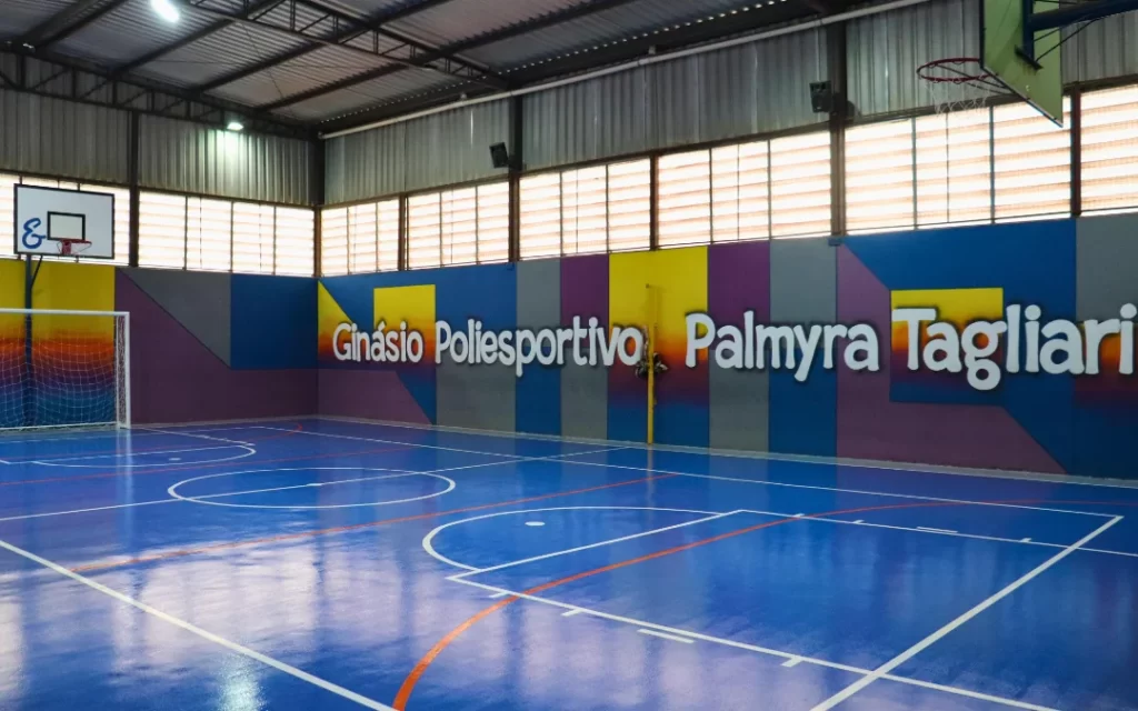 foto da quadra poliesportiva